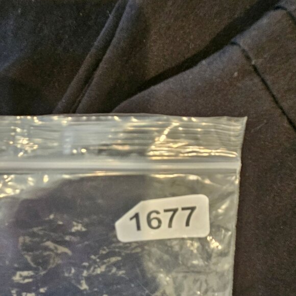 JM Collection Womens Black Stretch Slim Pants Size 1X With Gold Stud Details - Picture 11 of 12